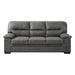 Homelegance Michigan Stationary Fabric Sofa 9407DG-3 IMAGE 1