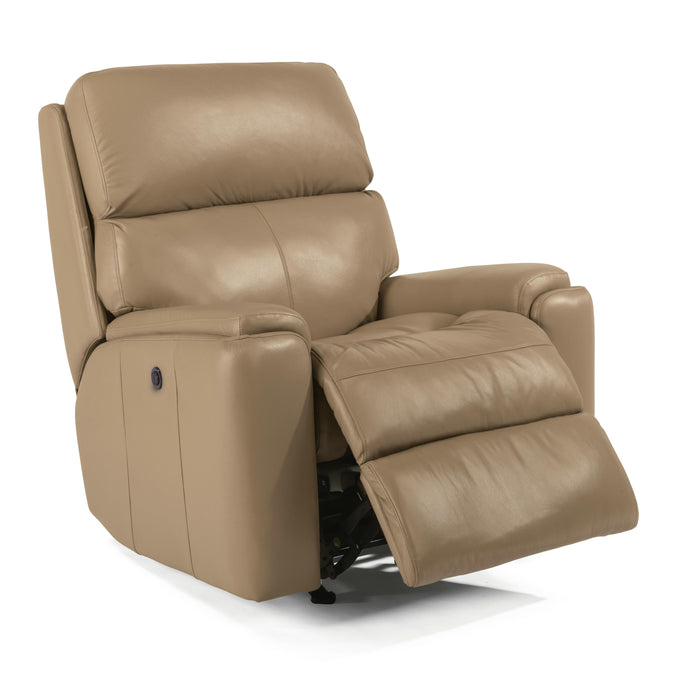 Flexsteel Rio Power Leather Recliner 3904-50M-824-82 IMAGE 3