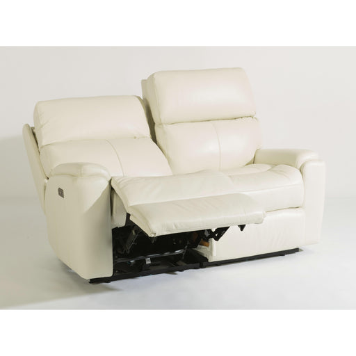 Flexsteel Rio Power Reclining Leather 2 pc Sectional 3904-57M-824-11/3904-58M-824-11 IMAGE 2