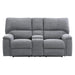 Homelegance Dickinson Reclining Fabric Loveseat 9413CC-2 IMAGE 1