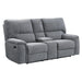 Homelegance Dickinson Reclining Fabric Loveseat 9413CC-2 IMAGE 2