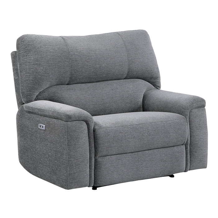 Homelegance Dickinson Power Fabric Recliner 9413CC-1PWH IMAGE 2