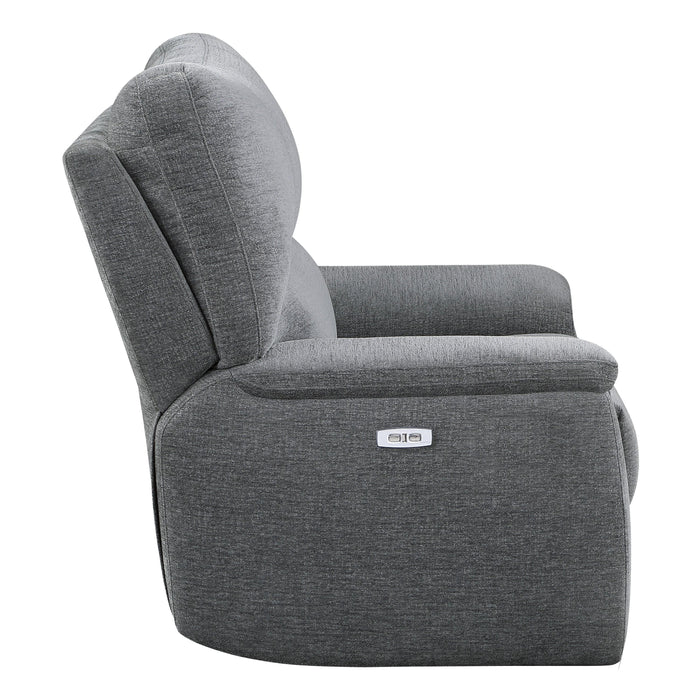 Homelegance Dickinson Power Fabric Recliner 9413CC-1PWH IMAGE 3