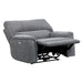 Homelegance Dickinson Power Fabric Recliner 9413CC-1PWH IMAGE 4