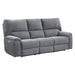 Homelegance Dickinson Power Reclining Fabric Sofa 9413CC-3PWH IMAGE 2