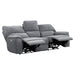 Homelegance Dickinson Power Reclining Fabric Sofa 9413CC-3PWH IMAGE 3