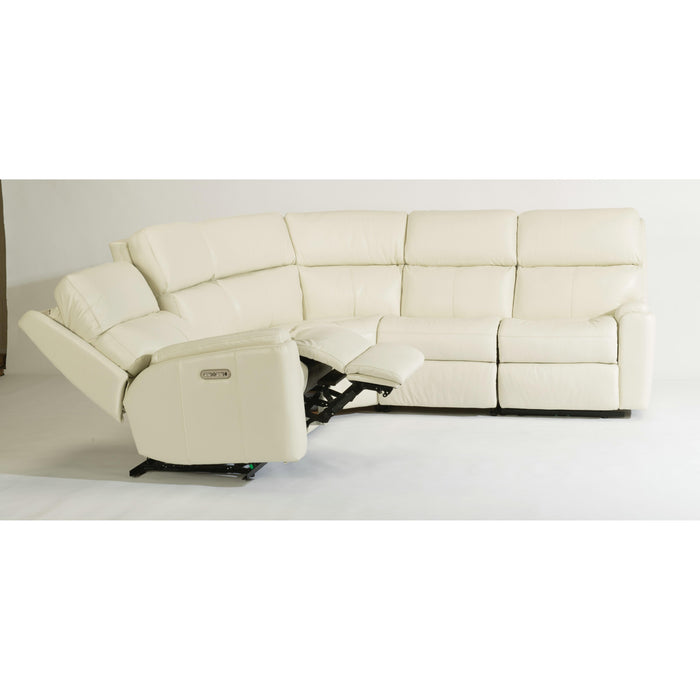 Flexsteel Rio Reclining Leather 5 pc Sectional 3904-57 824-11/3904-59 824-11/3904-23 824-11/3904-19 824-11/3904-58 824-11 IMAGE 2