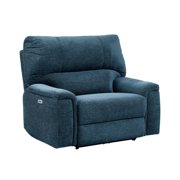 Homelegance Dickinson Power Fabric Recliner 9413IN-1PWH IMAGE 2