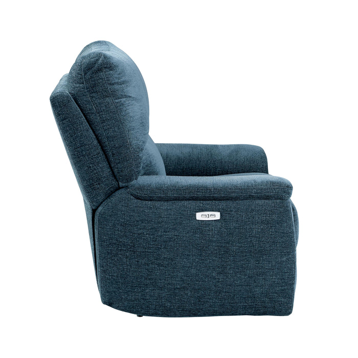 Homelegance Dickinson Power Fabric Recliner 9413IN-1PWH IMAGE 3