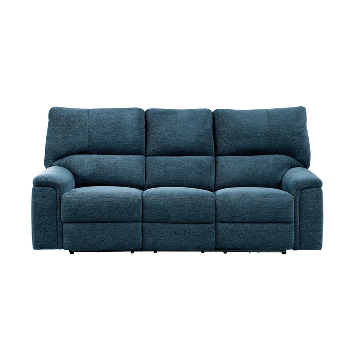 Homelegance Dickinson Power Reclining Fabric Sofa 9413IN-3PWH IMAGE 1