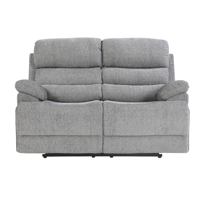 Homelegance Sherbrook Reclining Fabric Loveseat 9422FS-2 IMAGE 1