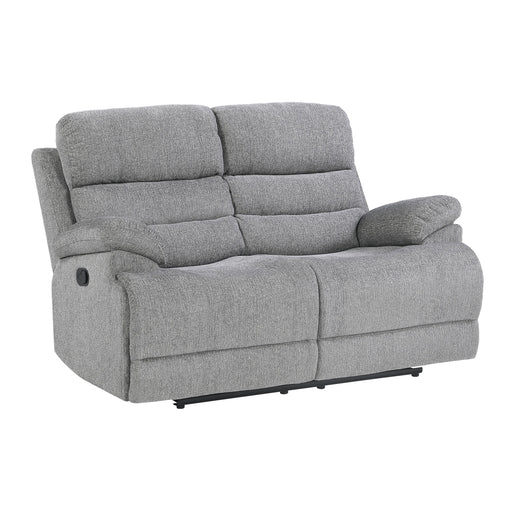 Homelegance Sherbrook Reclining Fabric Loveseat 9422FS-2 IMAGE 2