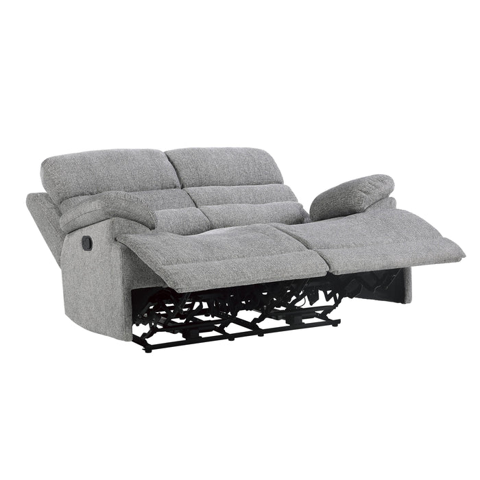 Homelegance Sherbrook Reclining Fabric Loveseat 9422FS-2 IMAGE 3