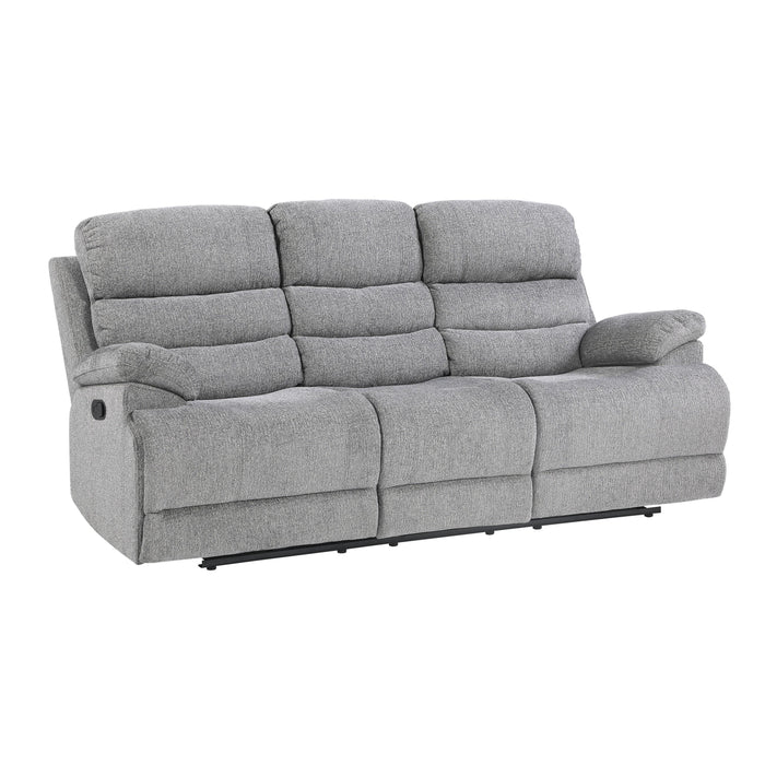 Homelegance Sherbrook Reclining Fabric Sofa 9422FS-3 IMAGE 2