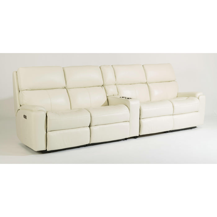 Flexsteel Rio Reclining Leather 5 pc Sectional 3904-57-824-11/3904-58-824-11/3904-59-824-11/3904-59-824-11/3904-72-824-11 IMAGE 1