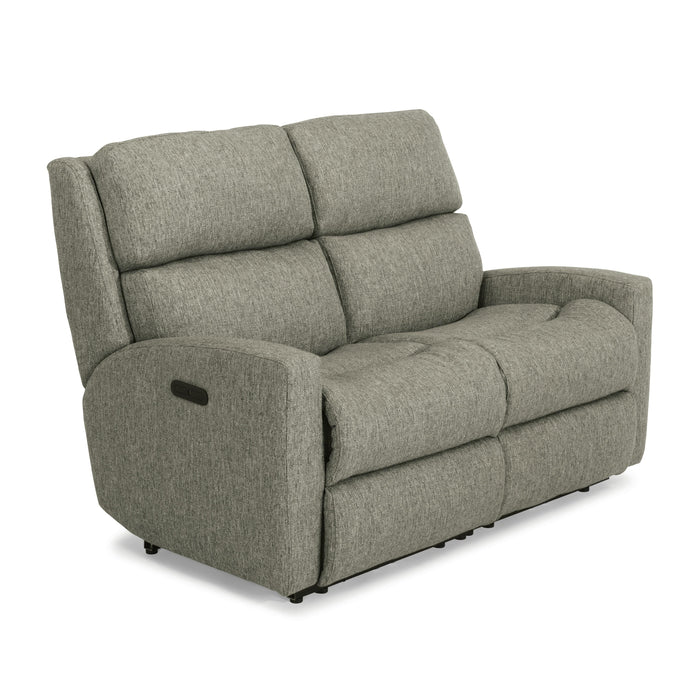 Flexsteel Catalina Reclining Fabric 2 pc Sectional 2900-57-145-01/2900-58-145-01 IMAGE 1