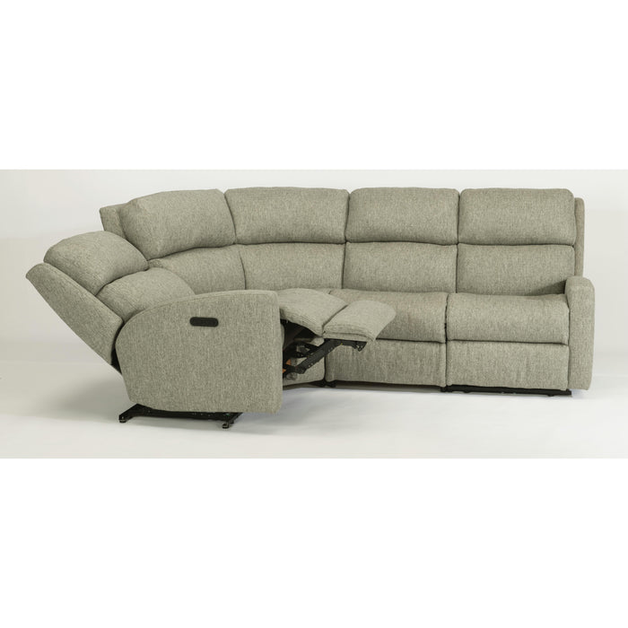 Flexsteel Catalina Power Reclining Fabric 4 pc Sectional 2900-57H-145-01/2900-58H-145-01/2900-23-145-01/2900-19-145-01 IMAGE 3