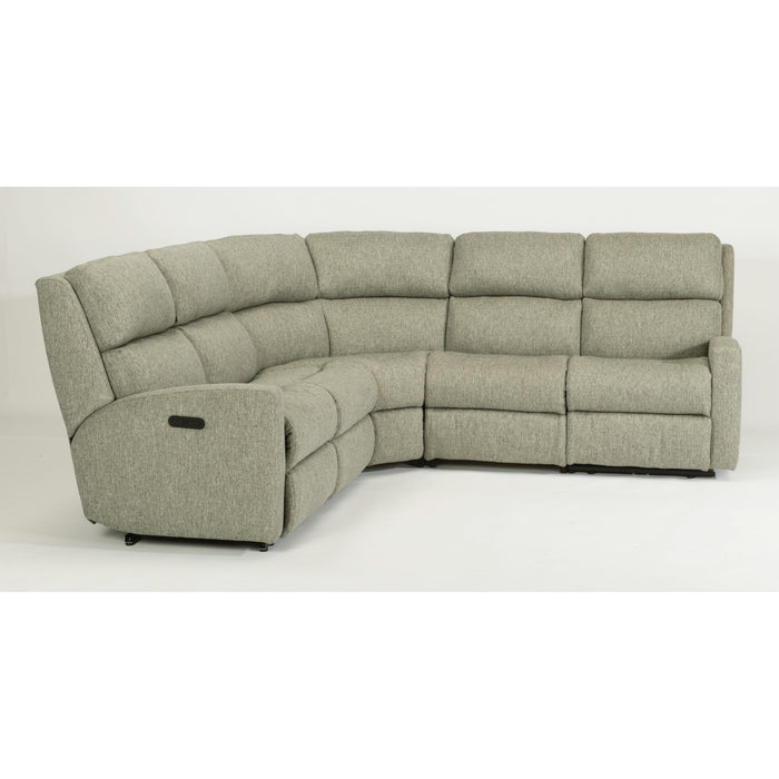 Flexsteel Catalina Reclining Fabric 5 pc Sectional 2900-57-145-01/2900-58-145-01/2900-59-145-01/2900-23-145-01/2900-19-145-01 IMAGE 1