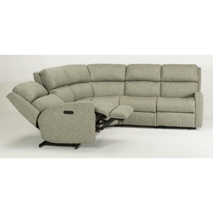 Flexsteel Catalina Reclining Fabric 5 pc Sectional 2900-57-145-01/2900-58-145-01/2900-59-145-01/2900-23-145-01/2900-19-145-01 IMAGE 3