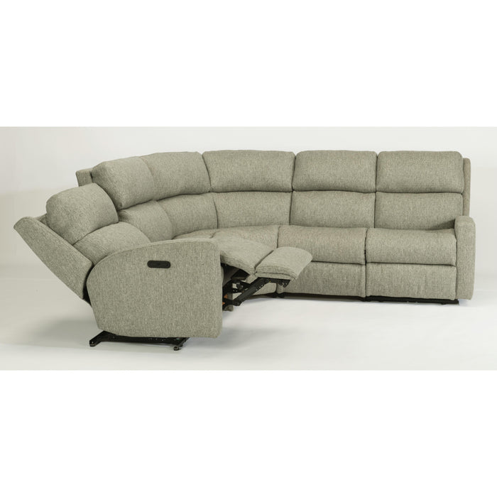 Flexsteel Catalina Power Reclining Fabric 5 pc Sectional 2900-57H-145-01/2900-58H-145-01/2900-59H-145-01/2900-23-145-01/2900-19-145-01 IMAGE 4