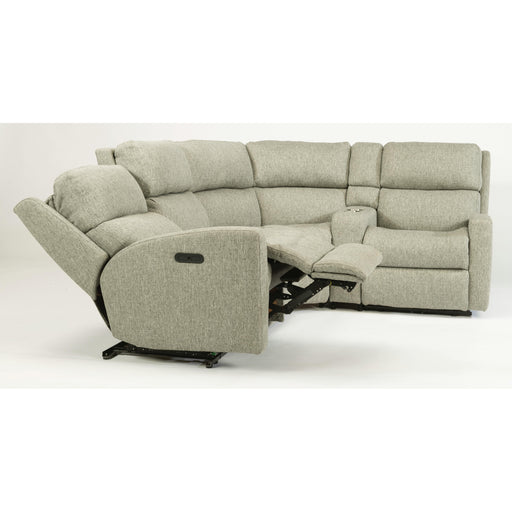 Flexsteel Catalina Reclining Fabric 5 pc Sectional 2900-57-145-01/2900-58-145-01/2900-59-145-01/2900-23-145-01/2900-72-145-01 IMAGE 2