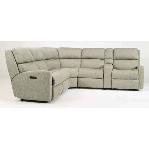 Flexsteel Catalina Reclining Fabric 6 pc Sectional 2900-57-145-01/2900-58-145-01/2900-59-145-01/2900-19-145-01/2900-23-145-01/2900-72-145-01 IMAGE 1