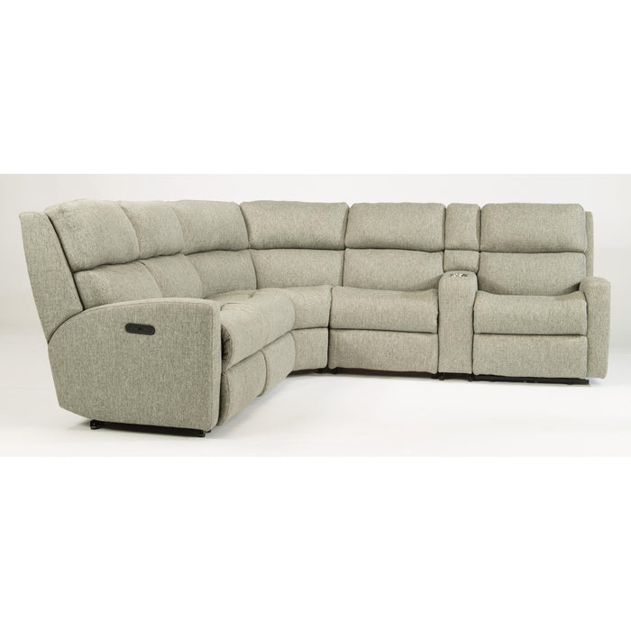 Flexsteel Catalina Reclining Fabric 6 pc Sectional 2900-57-145-01/2900-58-145-01/2900-59-145-01/2900-19-145-01/2900-23-145-01/2900-72-145-01 IMAGE 1