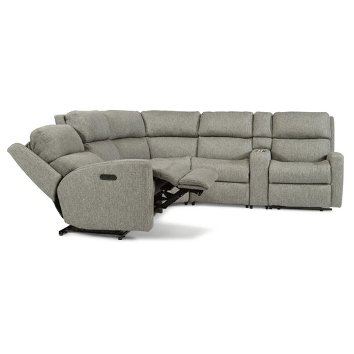 Flexsteel Catalina Reclining Fabric 6 pc Sectional 2900-57-145-01/2900-58-145-01/2900-59-145-01/2900-19-145-01/2900-23-145-01/2900-72-145-01 IMAGE 2