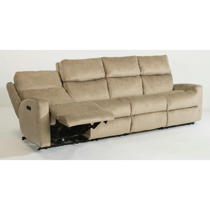 Flexsteel Catalina Reclining Fabric 4 pc Sectional 2900-57-723-80/2900-58-723-80/2900-19-723-80/2900-19-723-80 IMAGE 2