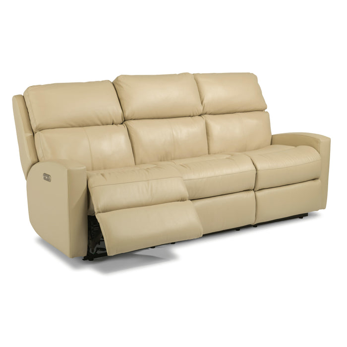 Flexsteel Catalina Power Reclining Leather Sofa 3900-62H-824-80 IMAGE 3