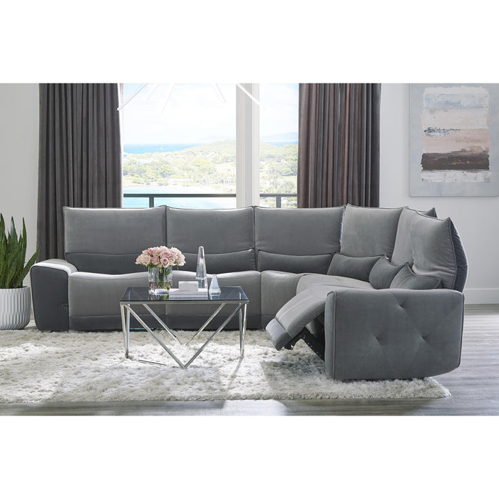 Homelegance Helix Reclining Fabric 5 pc Sectional 9459GY*5SCPW IMAGE 16