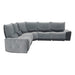 Homelegance Helix Reclining Fabric 5 pc Sectional 9459GY*5SCPW IMAGE 3