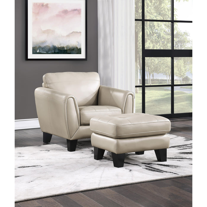 Homelegance Spivey Stationary Leather Chair 9460BE-1 IMAGE 5