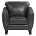 Homelegance Spivey Stationary Leather Chair 9460DG-1 IMAGE 1