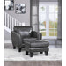 Homelegance Spivey Stationary Leather Chair 9460DG-1 IMAGE 5