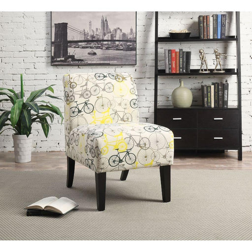 Acme Furniture Ollano Stationary Fabric Accent Chair 59438 IMAGE 2