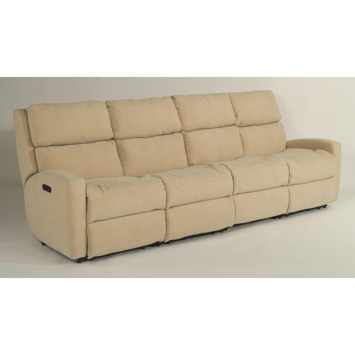 Flexsteel Catalina Reclining Fabric 4 pc Sectional 3900-57-023-80/3900-58-023-80/3900-19-023-80/3900-19-023-80 IMAGE 1