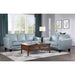 Homelegance Spivey Stationary Leather Loveseat 9460AQ-2 IMAGE 3