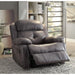 Acme Furniture Ashe Fabric Recliner 59466 IMAGE 3