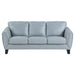 Homelegance Spivey Stationary Leather Sofa 9460AQ-3 IMAGE 1