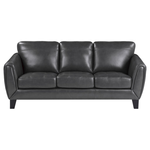 Homelegance Spivey Stationary Leather Sofa 9460DG-3 IMAGE 1