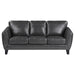 Homelegance Spivey Stationary Leather Sofa 9460DG-3 IMAGE 1