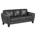 Homelegance Spivey Stationary Leather Sofa 9460DG-3 IMAGE 2