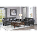 Homelegance Spivey Stationary Leather Sofa 9460DG-3 IMAGE 3