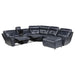 Homelegance Avenue Reclining 6 pc Sectional 9469NVB*6LRRC IMAGE 3