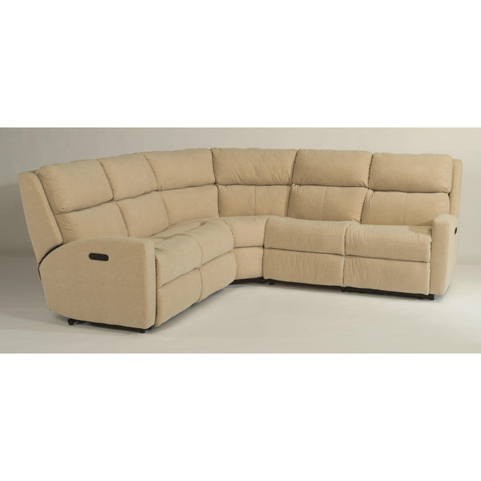 Flexsteel Catalina Power Reclining Fabric 5 pc Sectional 3900-57H-023-80/3900-58H-023-80/3900-59H-023-80/3900-19-023-80/3900-23-023-80 IMAGE 1