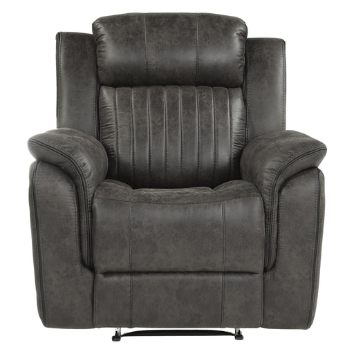 Homelegance Centeroak Fabric Recliner 9479BRG-1 IMAGE 1