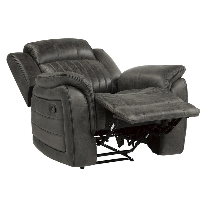 Homelegance Centeroak Fabric Recliner 9479BRG-1 IMAGE 4