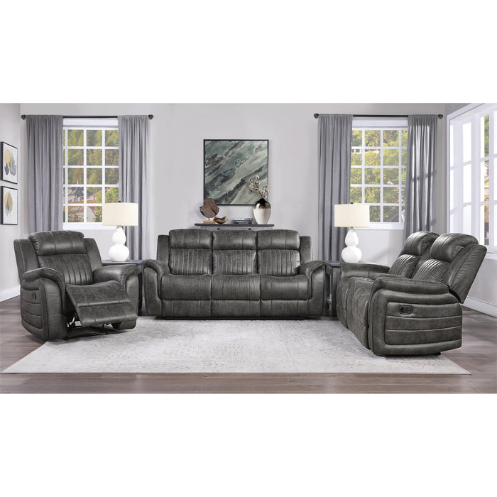 Homelegance Centeroak Fabric Recliner 9479BRG-1 IMAGE 5