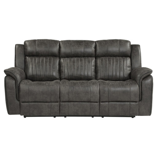 Homelegance Centeroak Reclining Fabric Sofa 9479BRG-3 IMAGE 1